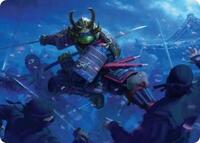 Leonardo, Sewer Samurai Art Card (1/54), Art Series: Teenage Mutant Ninja Turtles
