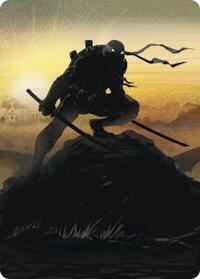 Leonardo, Sewer Samurai Art Card (20/54), Art Series: Teenage Mutant Ninja Turtles