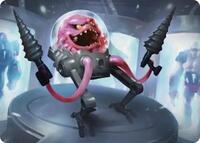 Krang, Master Mind Art Card (4/54), Art Series: Teenage Mutant Ninja Turtles