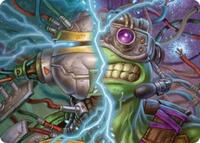 Mind Transfer Protocol Art Card, Art Series: Teenage Mutant Ninja Turtles