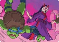 Kitsune's Technique Art Card, Art Series: Teenage Mutant Ninja Turtles