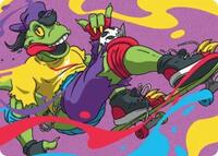 Mondo Gecko Art Card, Art Series: Teenage Mutant Ninja Turtles
