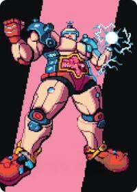 Krang, the All-Powerful Art Card, Art Series: Teenage Mutant Ninja Turtles