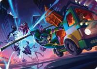 Donatello, Rad Scientist Art Card, Art Series: Teenage Mutant Ninja Turtles