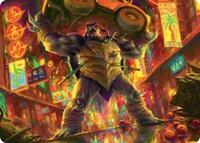 Slash, Reptile Rampager Art Card, Art Series: Teenage Mutant Ninja Turtles