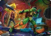 Michelangelo, Game Master Art Card, Art Series: Teenage Mutant Ninja Turtles