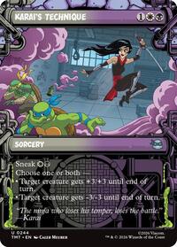 Karai's Technique (Showcase), Teenage Mutant Ninja Turtles