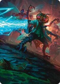 Baxter, Exzzperimental Zzientist Art Card, Art Series: Teenage Mutant Ninja Turtles
