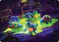 The Ooze Art Card, Art Series: Teenage Mutant Ninja Turtles