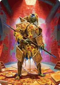 Commander's Plate Art Card, Art Series: Teenage Mutant Ninja Turtles