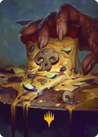 Swamp Art Card (Gold-Stamped), Art Series: Teenage Mutant Ninja Turtles