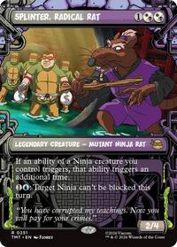 Splinter, Radical Rat (Showcase), Teenage Mutant Ninja Turtles
