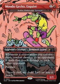 Mondo Gecko, Esquire - Kediss, Emberclaw Familiar