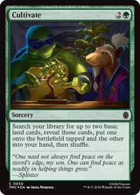 Cultivate (Surge Foil), Commander: Teenage Mutant Ninja Turtles