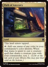 Path of Ancestry (Surge Foil), Commander: Teenage Mutant Ninja Turtles