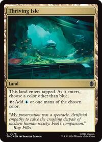 Thriving Isle (Surge Foil), Commander: Teenage Mutant Ninja Turtles