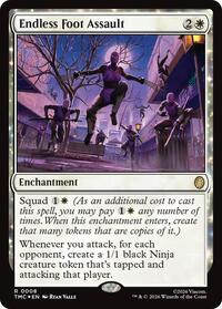 Endless Foot Assault (Surge Foil), Commander: Teenage Mutant Ninja Turtles