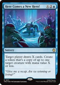 Here Comes a New Hero! (Surge Foil), Commander: Teenage Mutant Ninja Turtles