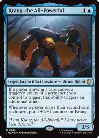 Krang, the All-Powerful (Surge Foil), Commander: Teenage Mutant Ninja Turtles