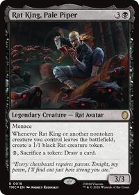 Rat King, Pale Piper (Surge Foil), Commander: Teenage Mutant Ninja Turtles