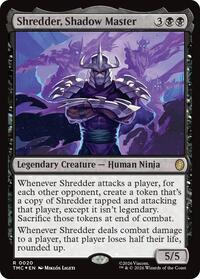 Shredder, Shadow Master (Surge Foil), Commander: Teenage Mutant Ninja Turtles