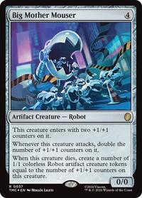 Big Mother Mouser (Surge Foil), Commander: Teenage Mutant Ninja Turtles