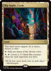 Big Apple, 3 a.m. (Surge Foil), Commander: Teenage Mutant Ninja Turtles
