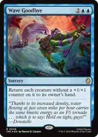 Wave Goodbye (Surge Foil), Commander: Teenage Mutant Ninja Turtles