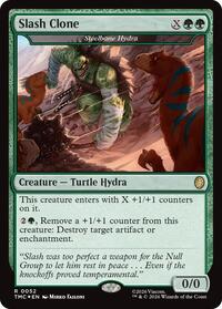 Slash Clone - Steelbane Hydra (Surge Foil), Commander: Teenage Mutant Ninja Turtles