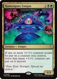 Humongous Fungus - Corpsejack Menace (Surge Foil), Commander: Teenage Mutant Ninja Turtles