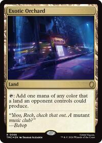 Exotic Orchard (Surge Foil), Commander: Teenage Mutant Ninja Turtles