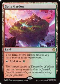 Spire Garden (Surge Foil), Commander: Teenage Mutant Ninja Turtles