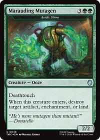 Marauding Mutagen - Acidic Slime (Surge Foil), Commander: Teenage Mutant Ninja Turtles