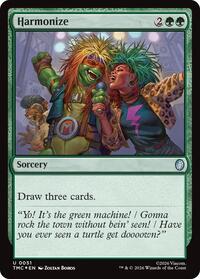 Harmonize (Surge Foil), Commander: Teenage Mutant Ninja Turtles