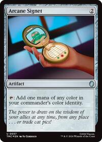 Arcane Signet (Surge Foil), Commander: Teenage Mutant Ninja Turtles