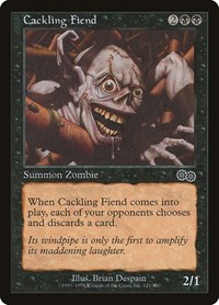 Cackling Fiend, Urza's Saga