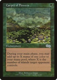 Carpet of Flowers, Urza's Saga