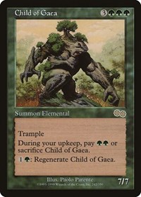 Child of Gaea, Urza's Saga