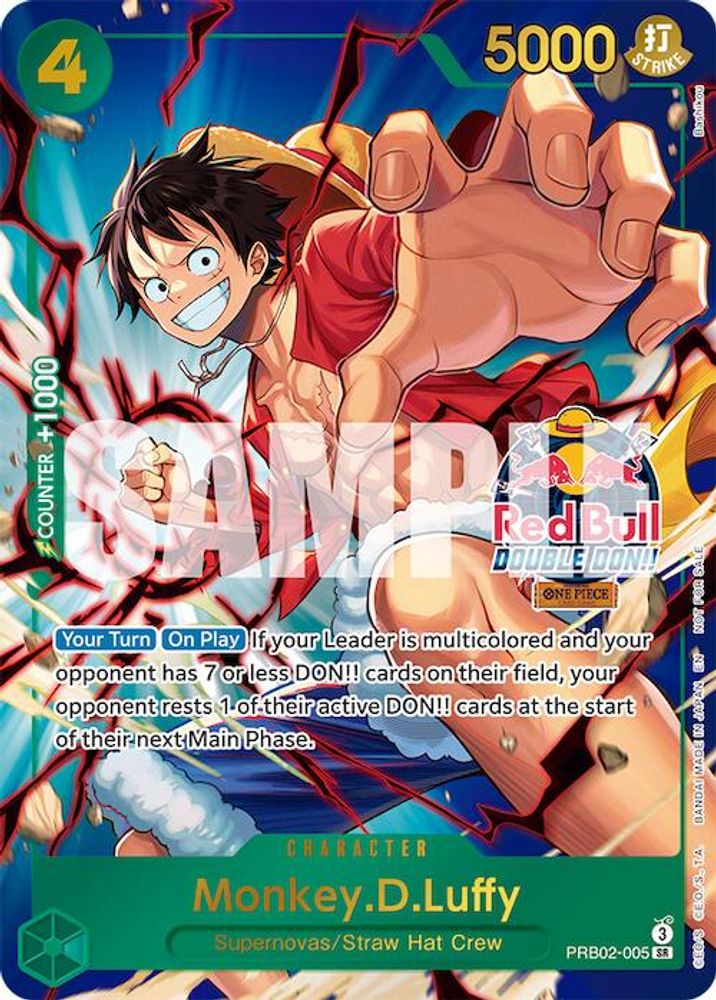 Monkey.D.Luffy (Red Bull Double Don!!) (Winner)