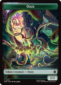 Ooze // Clue Double-Sided Token, Commander: Teenage Mutant Ninja Turtles