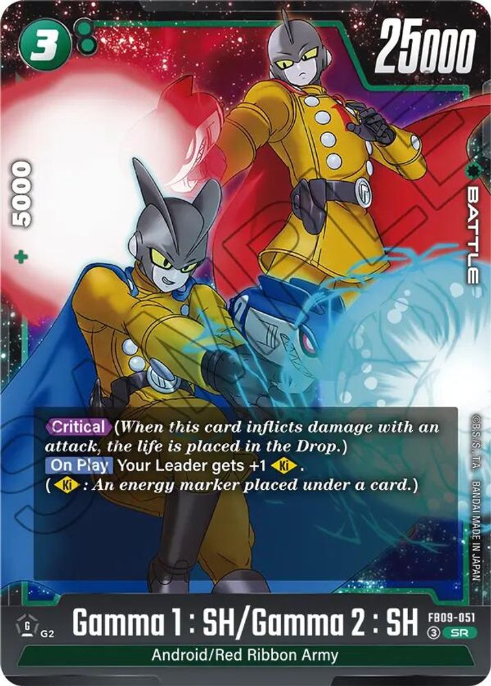 Gamma 1 : SH/Gamma 2 : SH, Foil, front