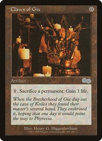 Claws of Gix, Urza's Saga