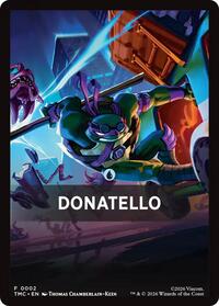 Donatello Theme Card, Commander: Teenage Mutant Ninja Turtles