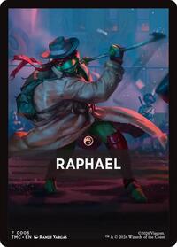 Raphael Theme Card, Commander: Teenage Mutant Ninja Turtles