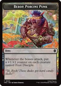 Bebop, Porcine Punk, Commander: Teenage Mutant Ninja Turtles