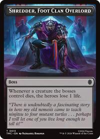 Shredder, Foot Clan Overlord, Commander: Teenage Mutant Ninja Turtles