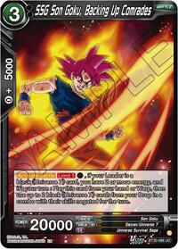 SSG Son Goku, Backing Up Comrades