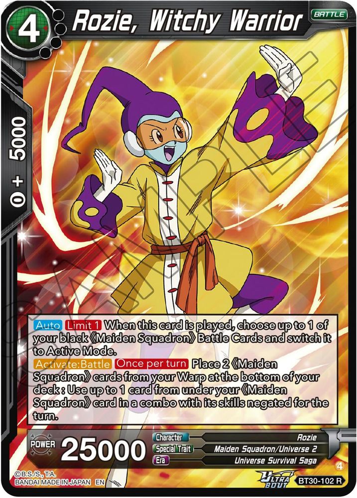 Rozie, Witchy Warrior, Standard, front