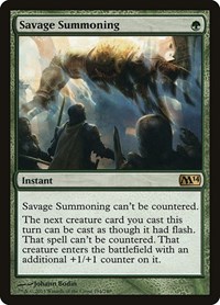 Savage Summoning, Magic 2014 (M14)