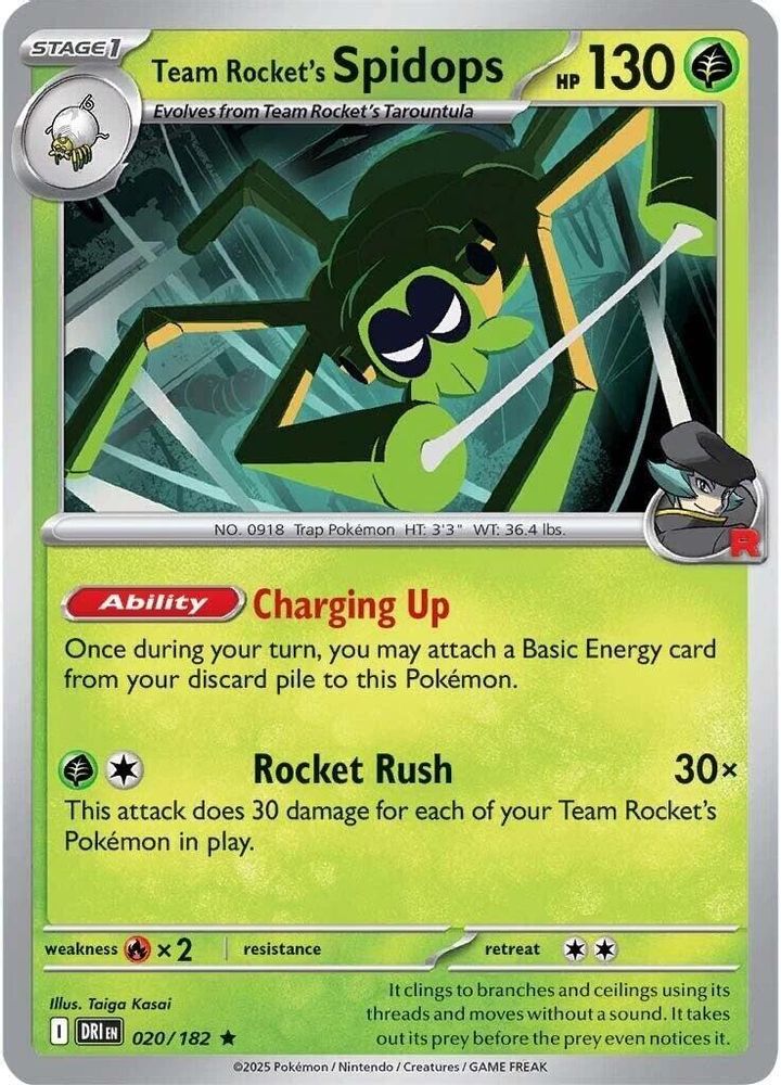 Team Rocket's Spidops